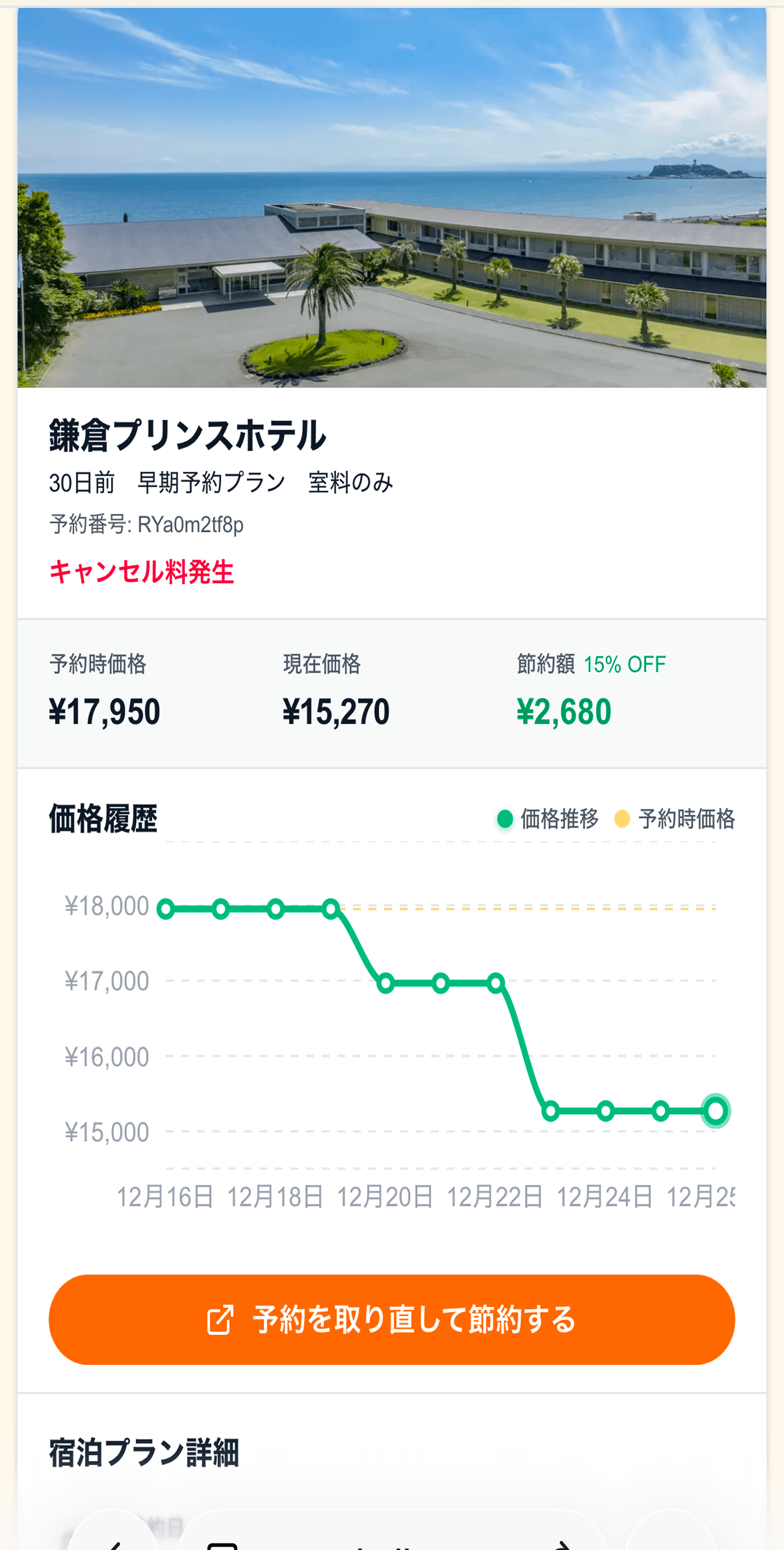 自動監視の画面イメージ